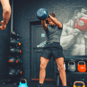 Man personal training