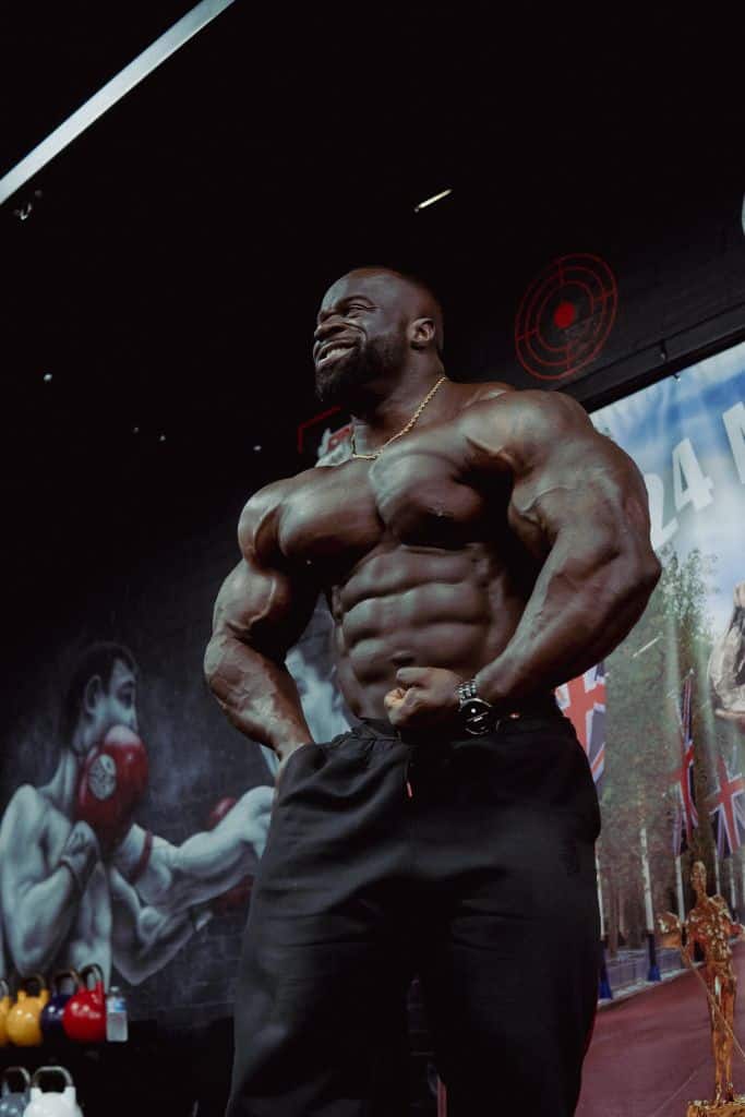 Samson Dauda Posing