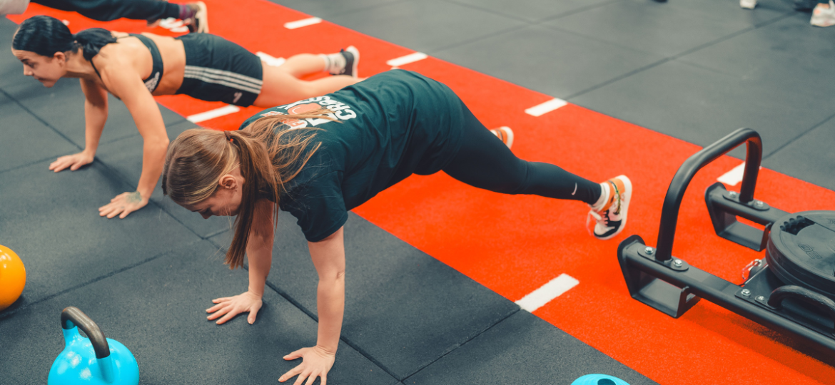 Total exercise club people training in Boxcross UK