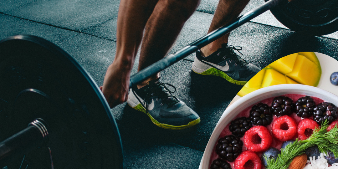 Combining Healthy Diet and Exercise Square