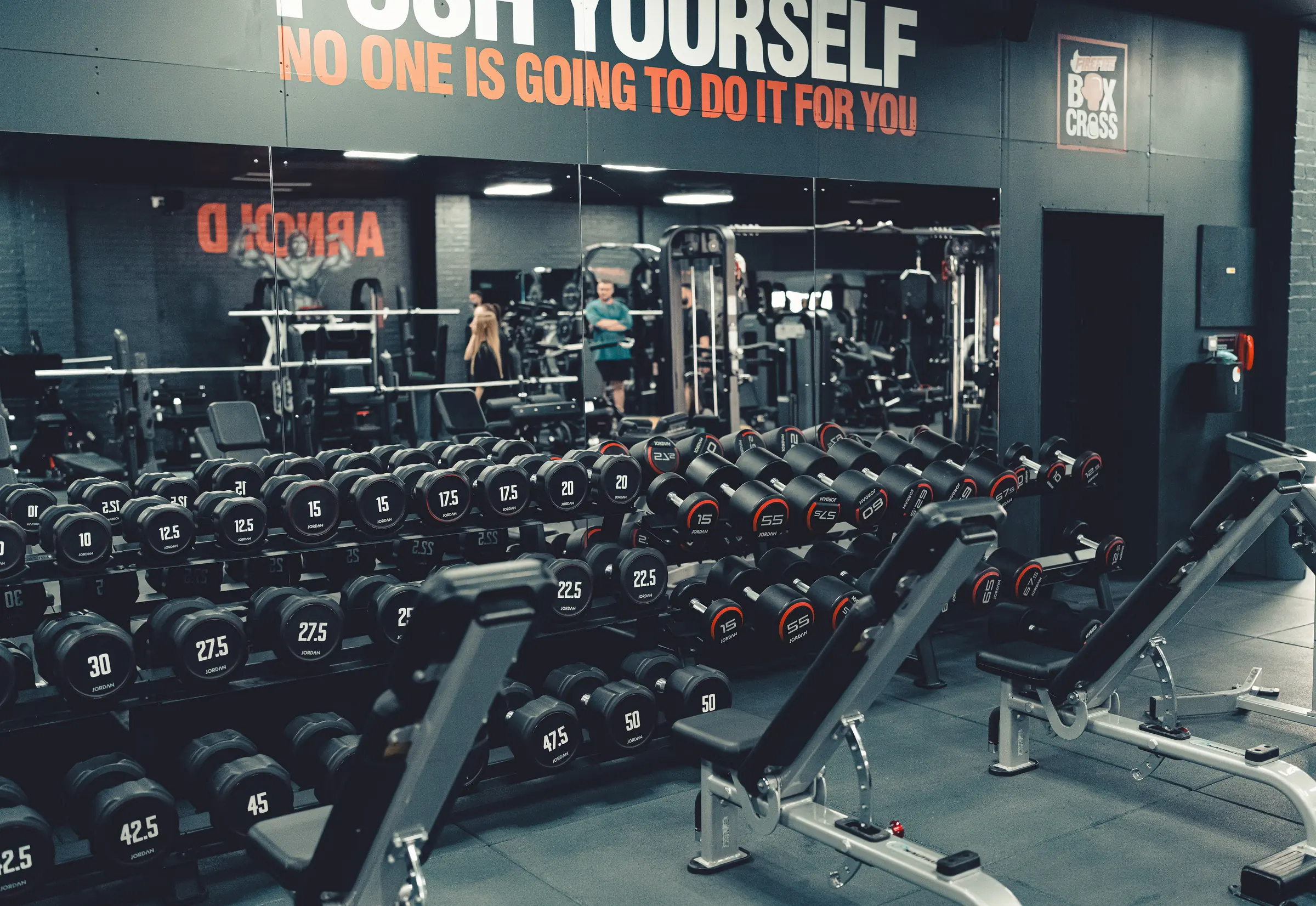Dumbbell racks to 70kg at BoxCross UK Wisbech