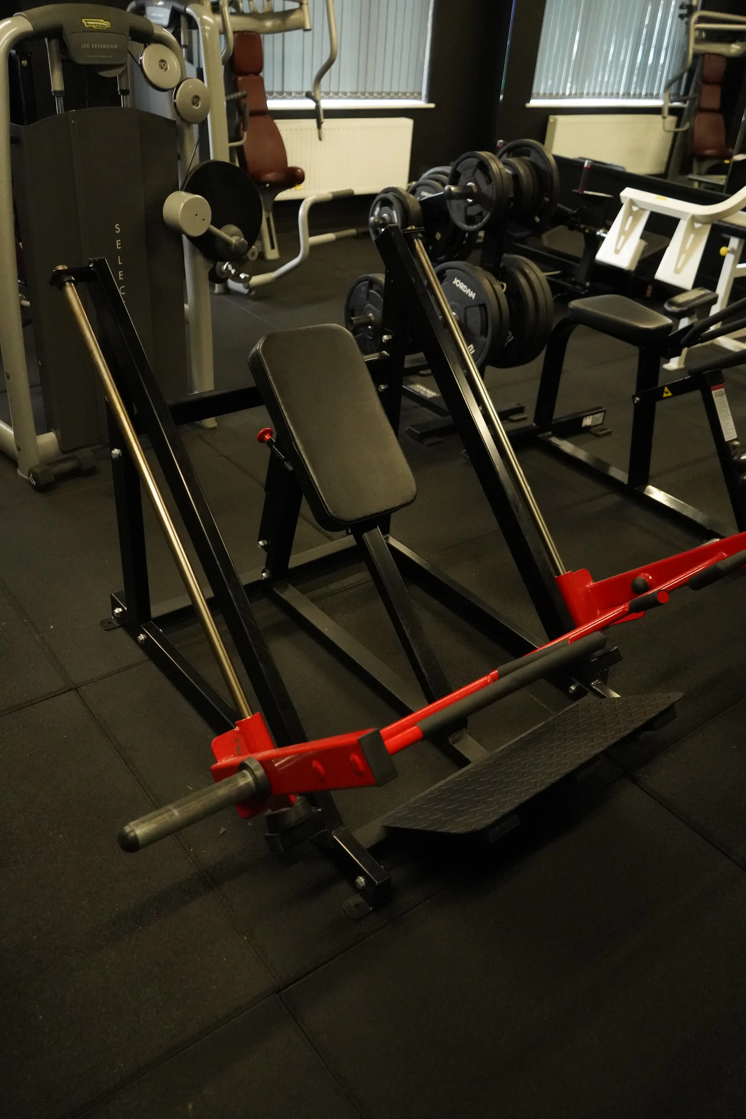 Plate Loaded Linear Row at BoxCross UK gym in Wisbech