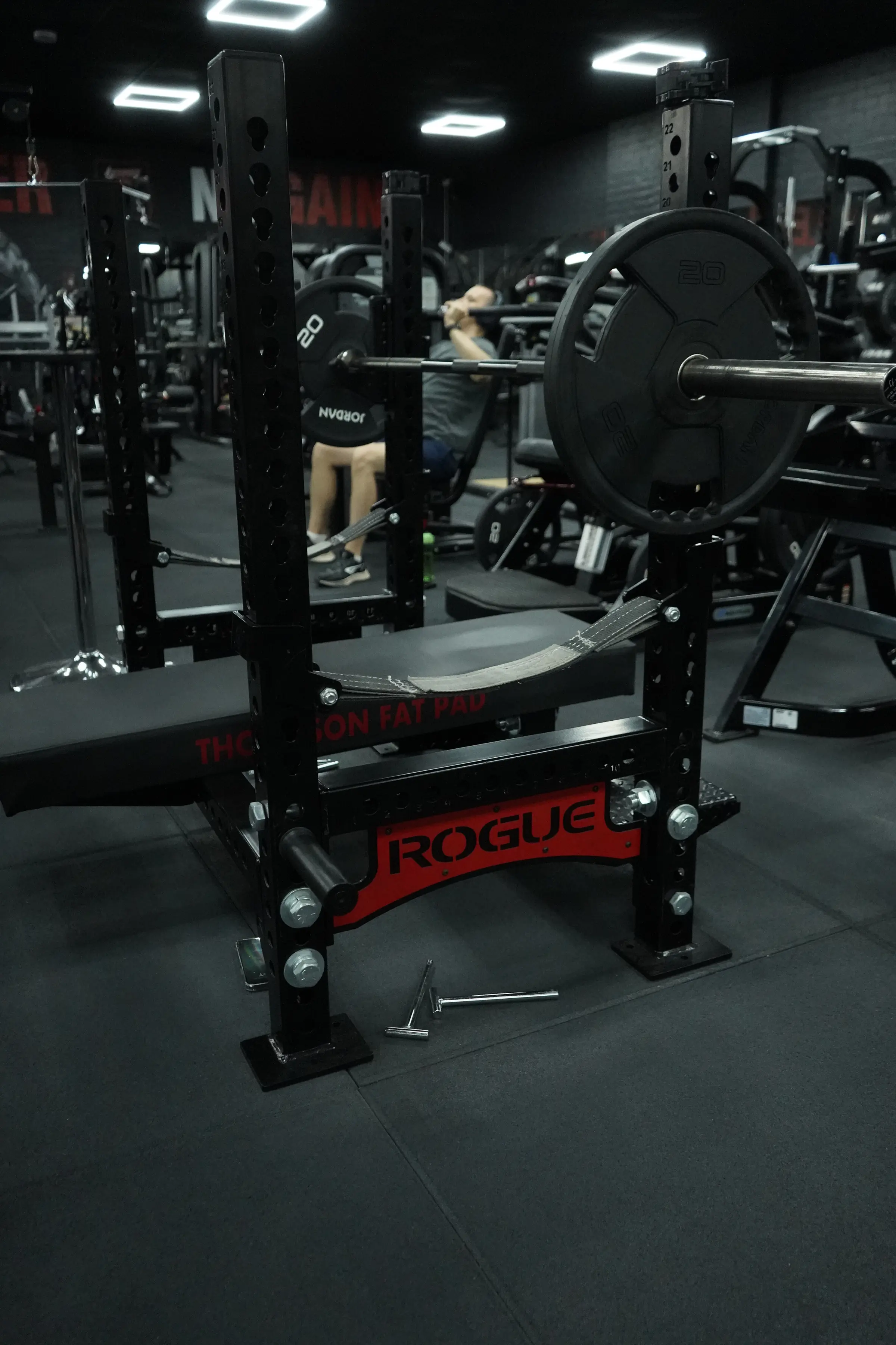 Rogue Monster Westside competition bench at BoxCross UK Wisbech